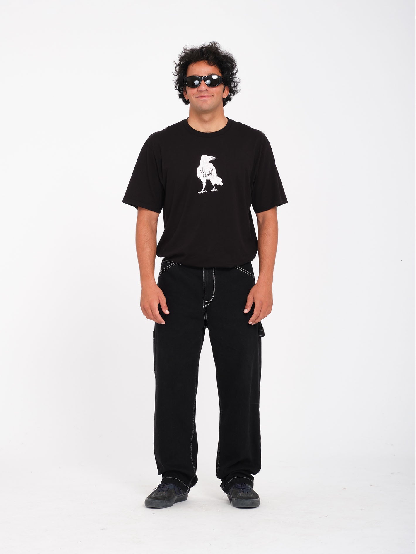 Issam Crow T-Shirt – SCHWARZ