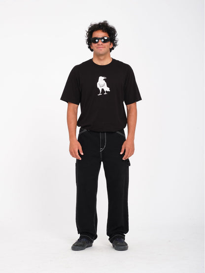 Issam Crow T-Shirt – SCHWARZ