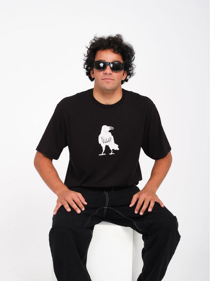 Issam Crow T-Shirt – SCHWARZ