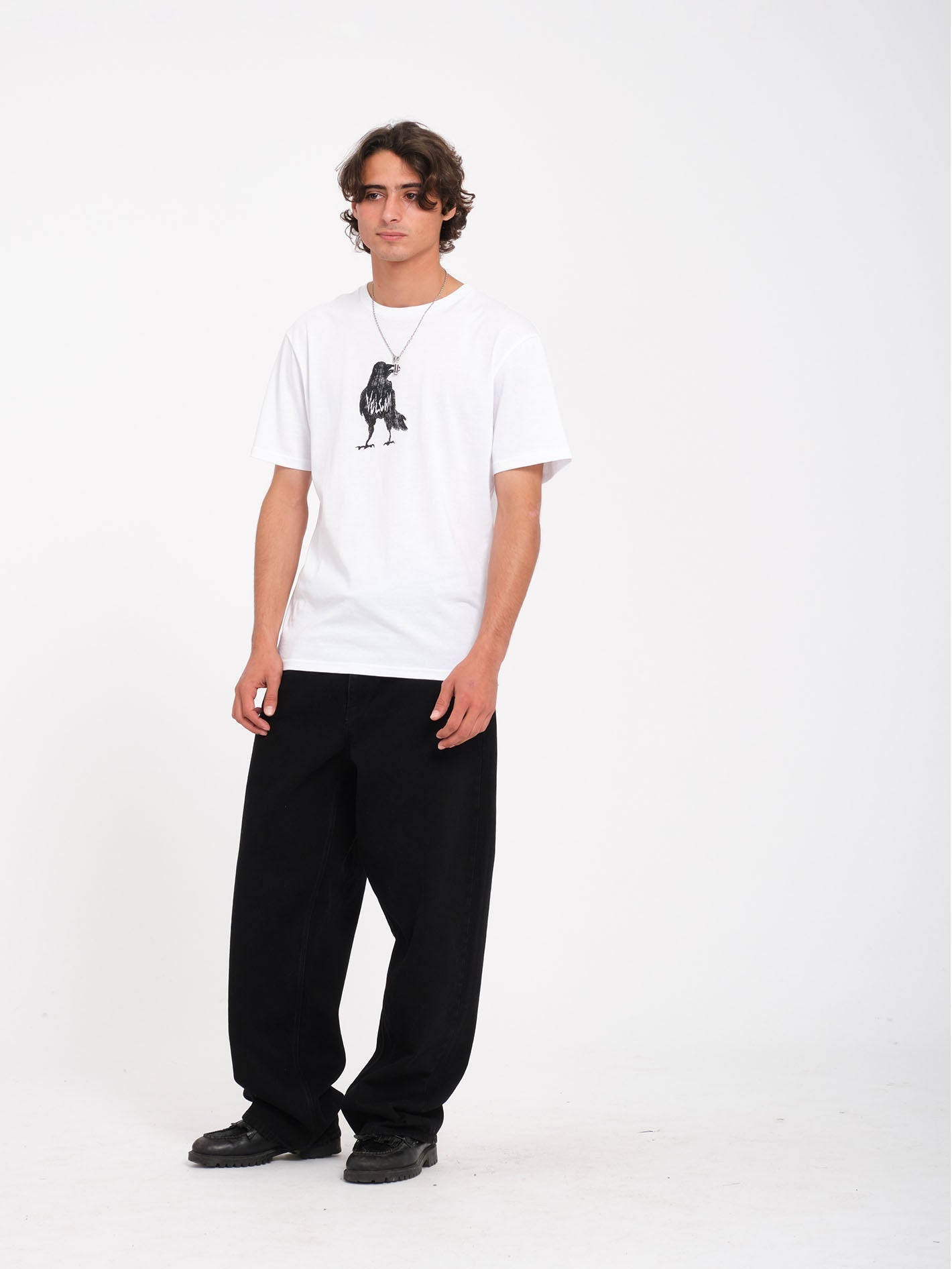 Issam Crow T-shirt - WHITE