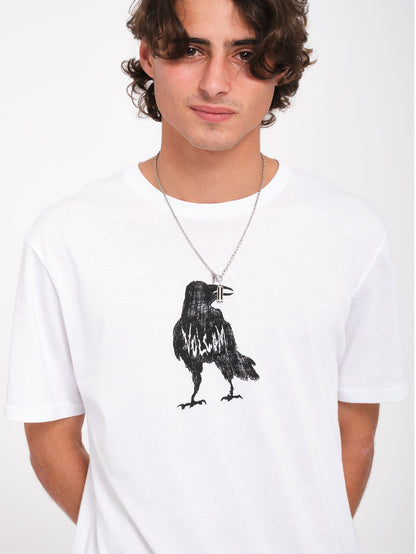 Issam Crow T-shirt - WHITE