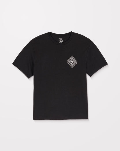 Optisches T-Shirt - Schwarz
