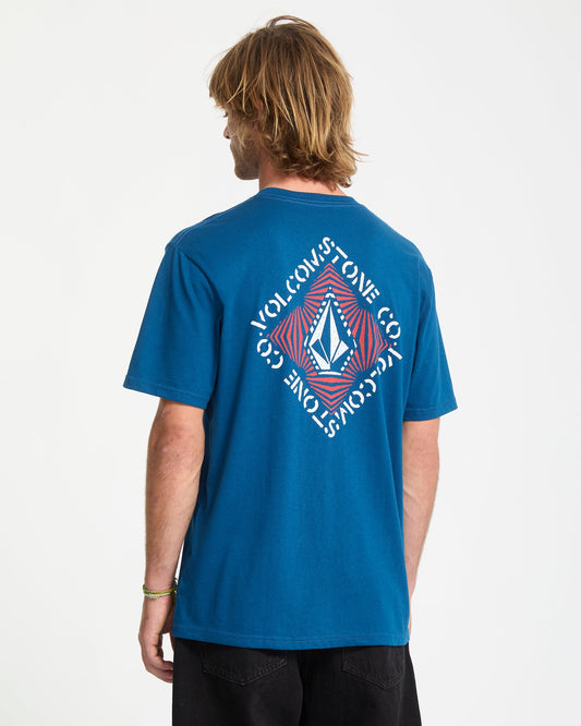 Optical T-Shirt - Cosmic Blue