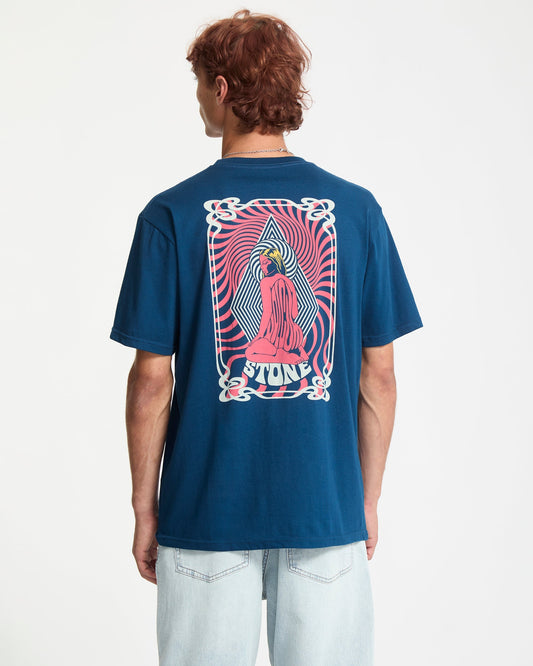 Psychback T-Shirt - Kosmisches Blau
