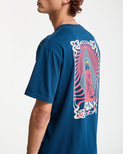 Psychback T-Shirt - Cosmic Blue