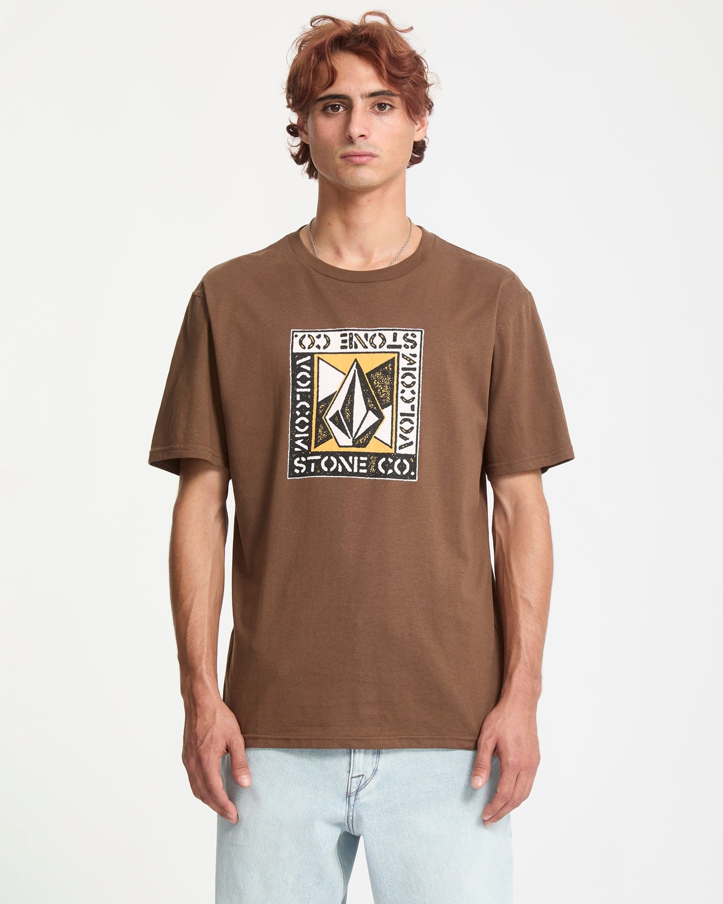 Angle Iron T-Shirt - Brauner Stein