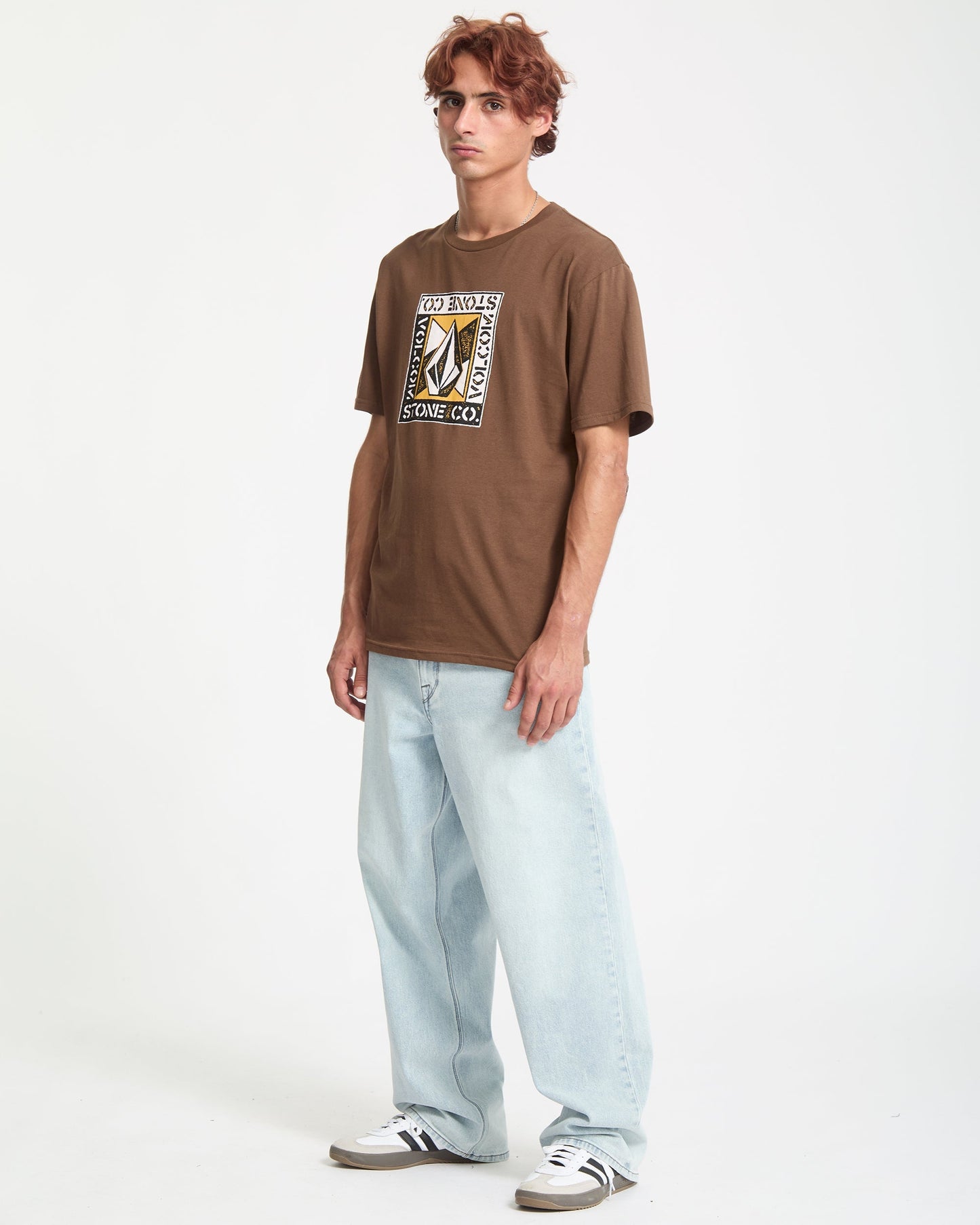Angle Iron T-Shirt - Brauner Stein