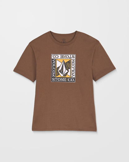 Angle Iron T-Shirt - Brauner Stein