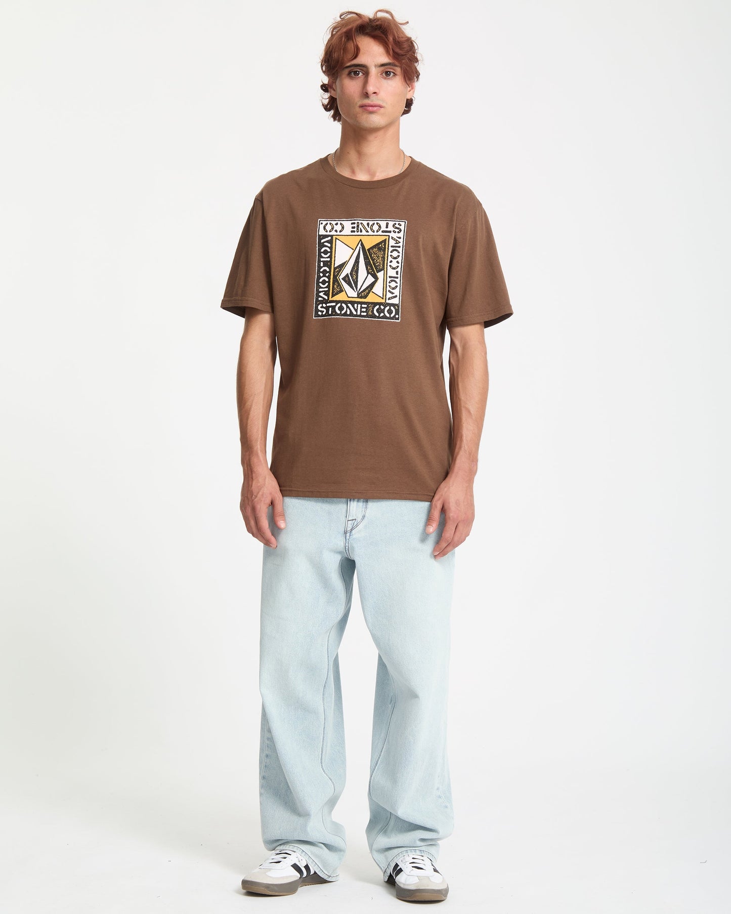 Angle Iron T-Shirt - Brauner Stein