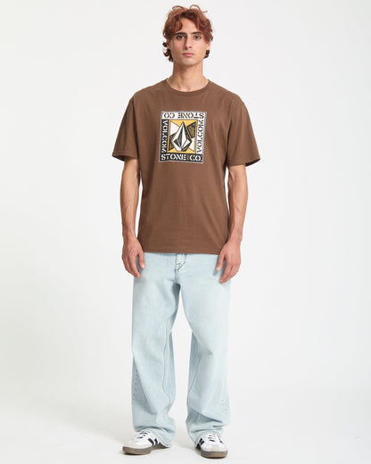Angle Iron T-Shirt - Brauner Stein