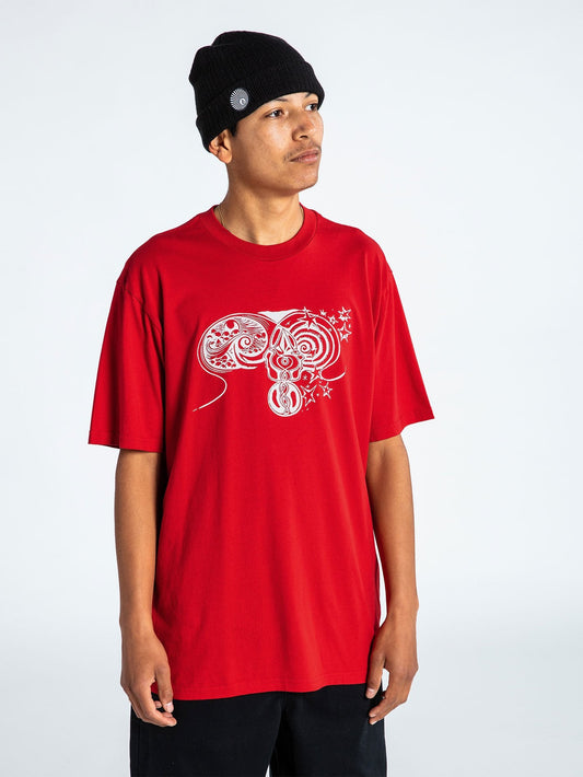 T-shirt Jamie Lynn - RIBBON RED