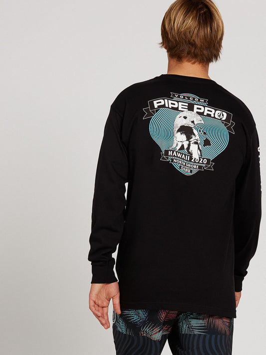 VPP Logo Langarm-T-Shirt – Schwarz
