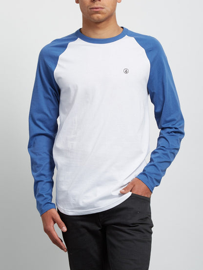Pen Long Sleeve T-Shirt - Blue Drift