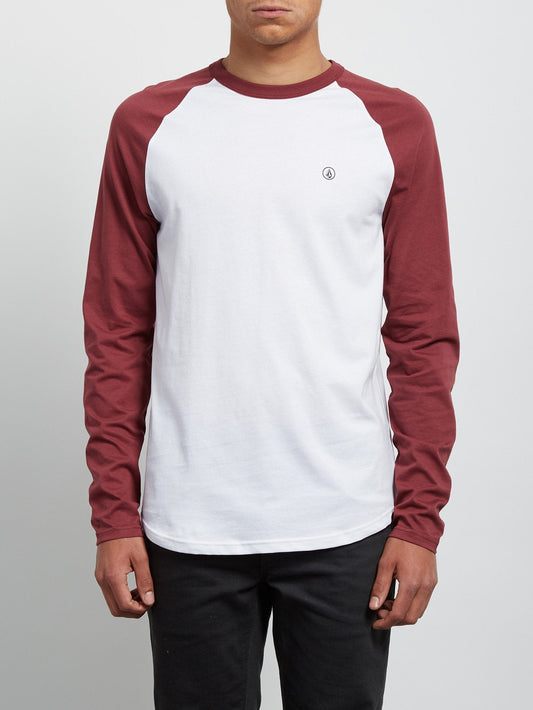 T-shirt à manches longues Pen - Crimson