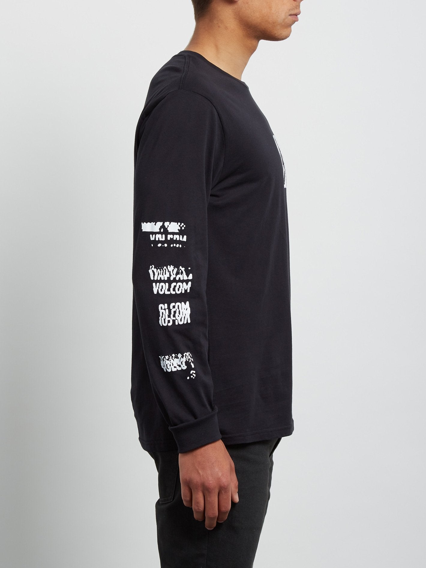 T-shirt à manches longues Pixel Stone - Black