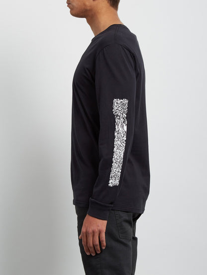 T-shirt à manches longues Pixel Stone - Black