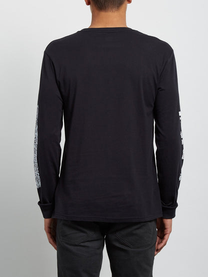 T-shirt à manches longues Pixel Stone - Black