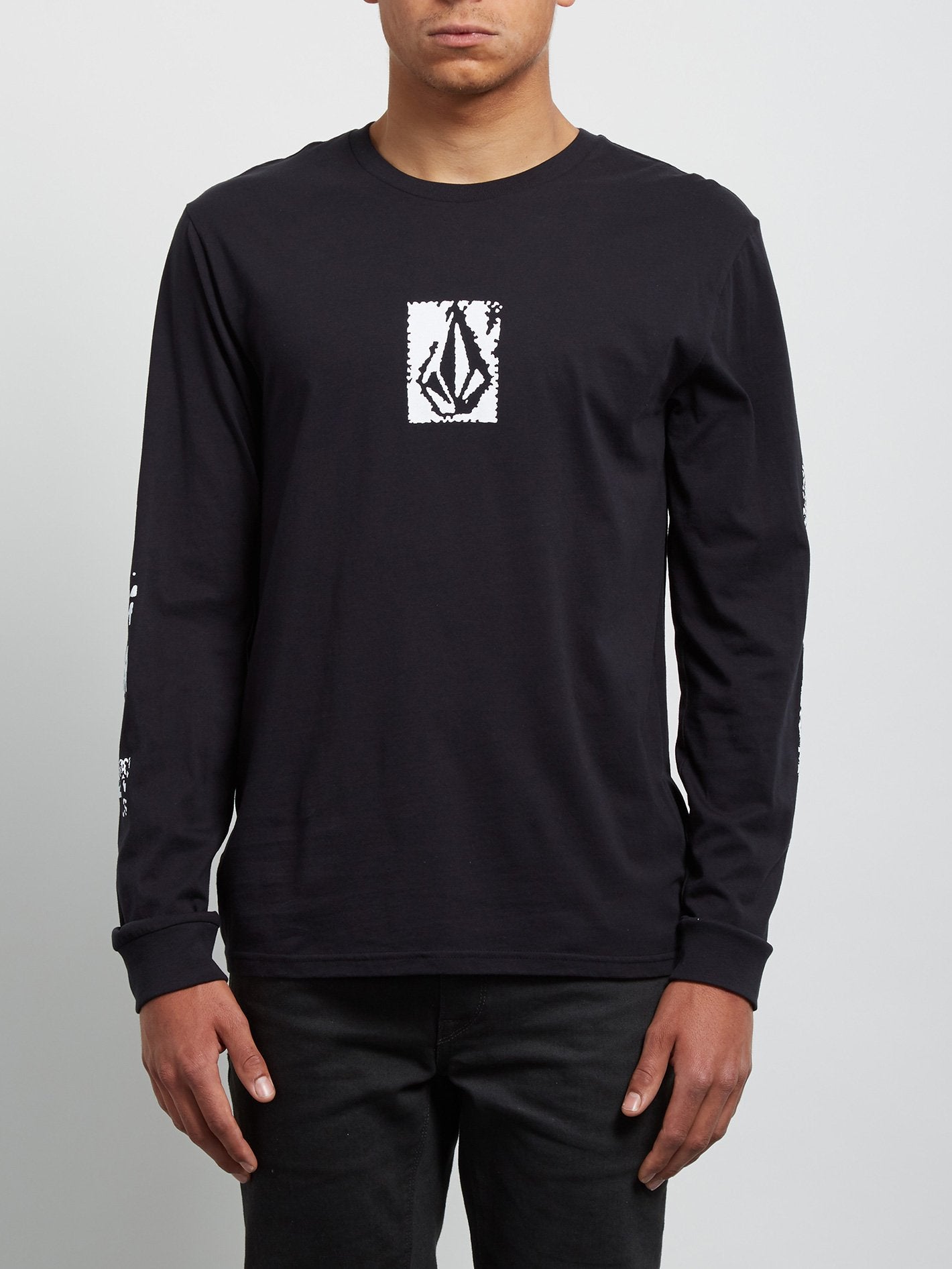 T-shirt à manches longues Pixel Stone - Black