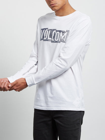 Edge Long Sleeve T-Shirt - White