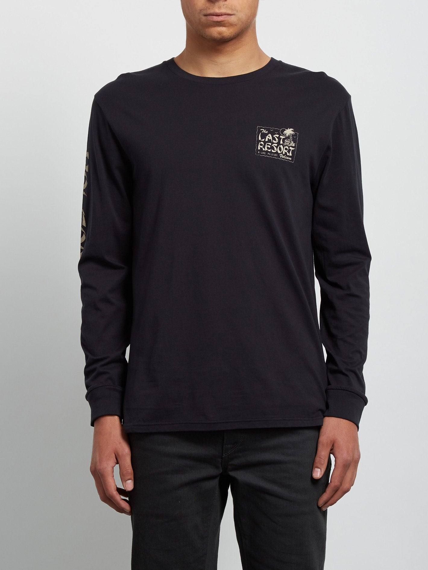 T-shirt à manches longues Last Resort - Black