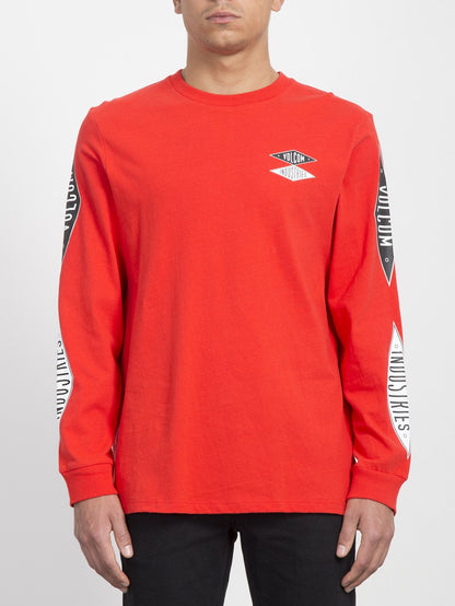 Boxy VI T-shirt - Bright Red