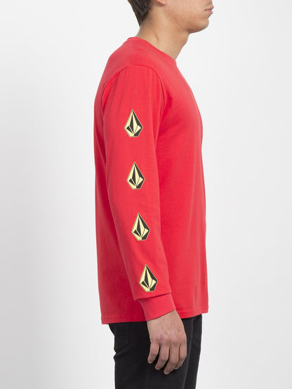 Deadly Stone T-Shirt - True Red