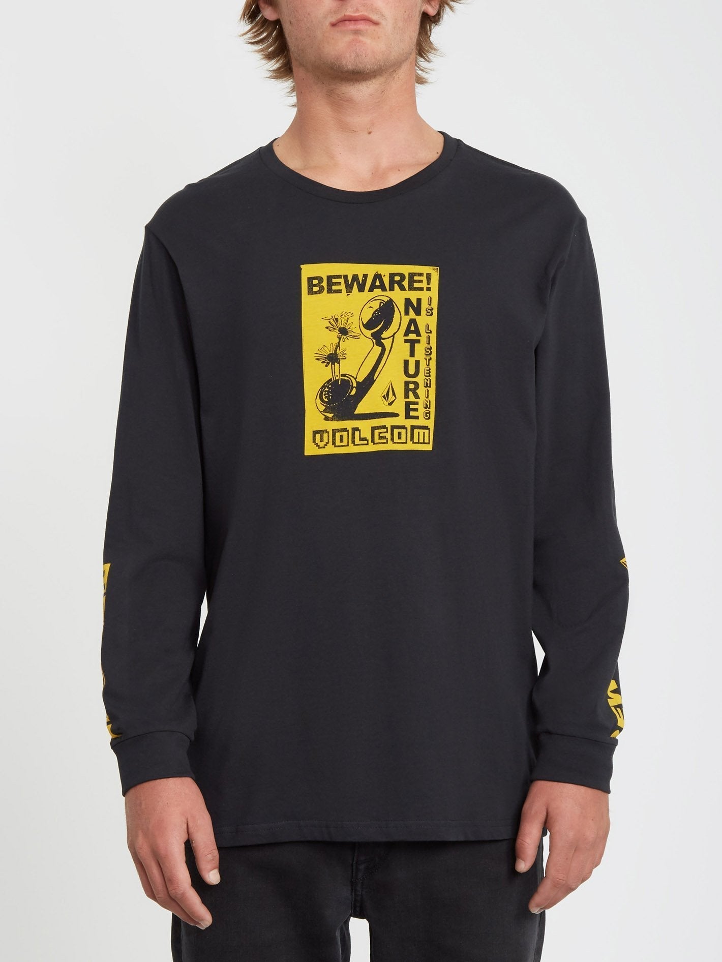 T-Shirt Listen - BLACK