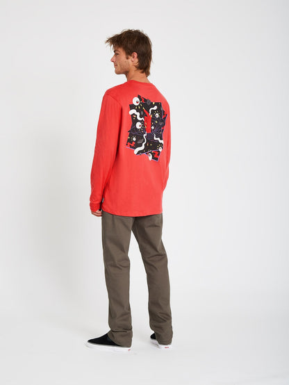 T-shirt Freak City - Carmine Red