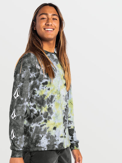 Iconic Dye T-shirt - LIME TIE DYE