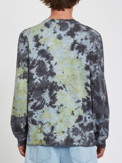 Iconic Dye T-shirt - LIME TIE DYE