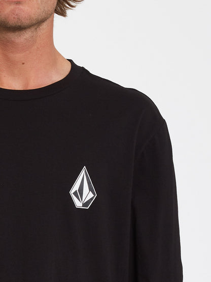 T-shirt Iconic Stone - BLACK
