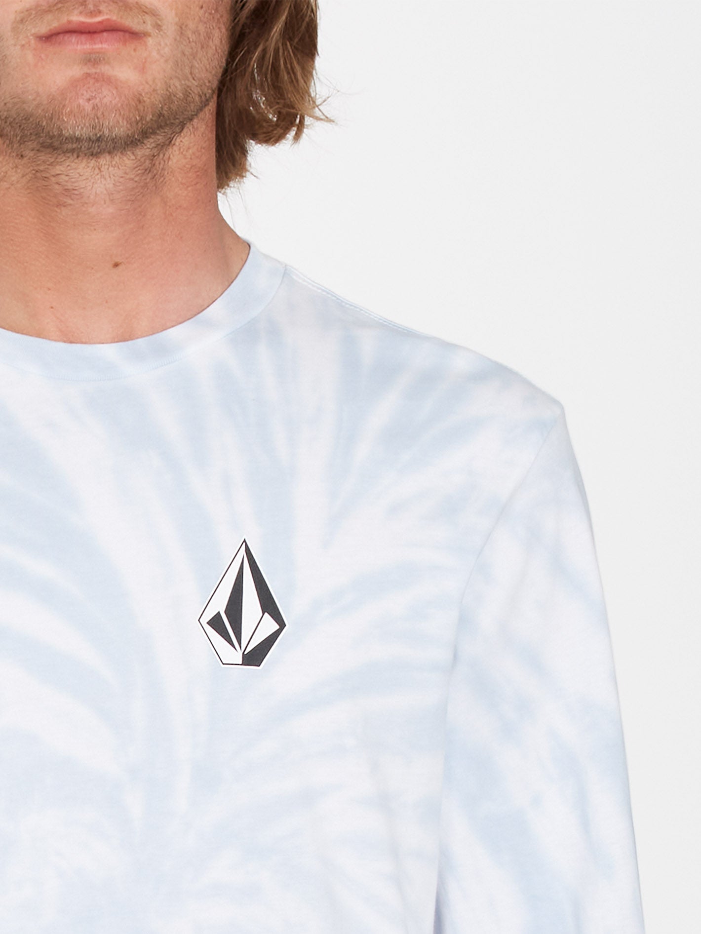 T-shirt Iconic Stone Dye - CELESTIAL BLUE