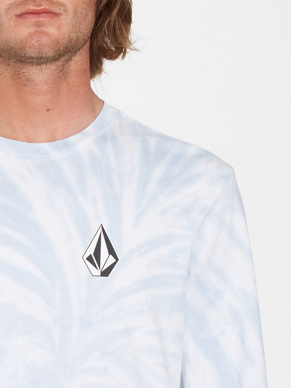 T-shirt Iconic Stone Dye - CELESTIAL BLUE