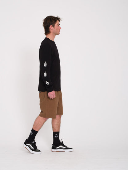 T-shirt Iconic Stone - BLACK