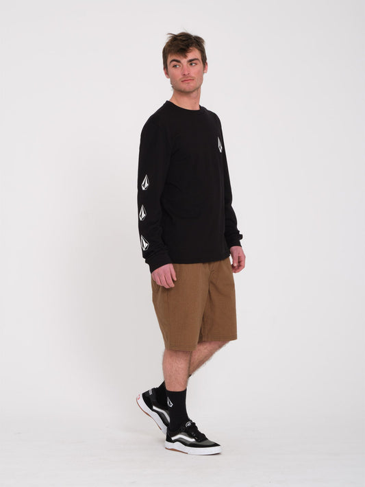 Iconic Stone T-Shirt – SCHWARZ