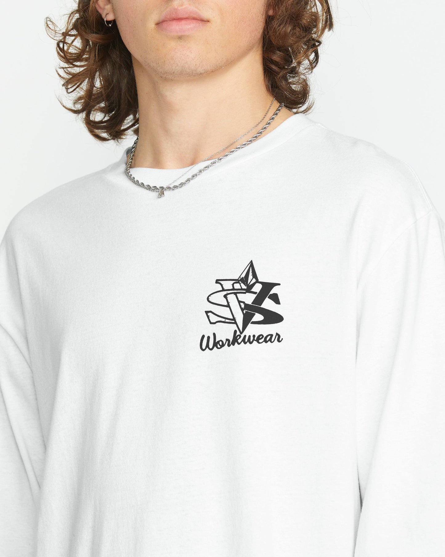Bagger T-Shirt - WEISS