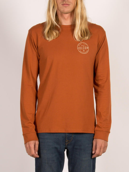 T-shirt à manches longues On Lock - Copper