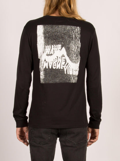 T-shirt à manches longues Mag Vibes - Black