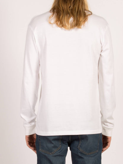 Mag Vibes Langarm-T-Shirt - Weiß
