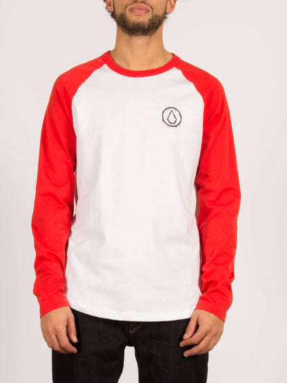 T-shirt à manches longues Sludge - True Red