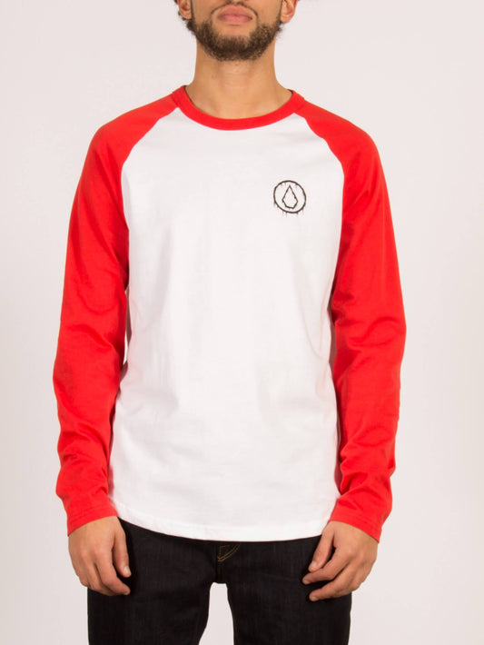 T-shirt à manches longues Sludge - True Red