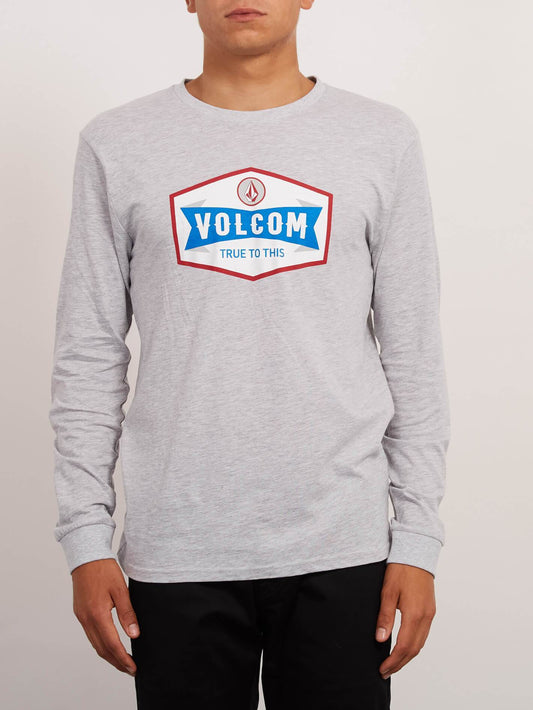 T-shirt à manches longues Budy - Heather Grey