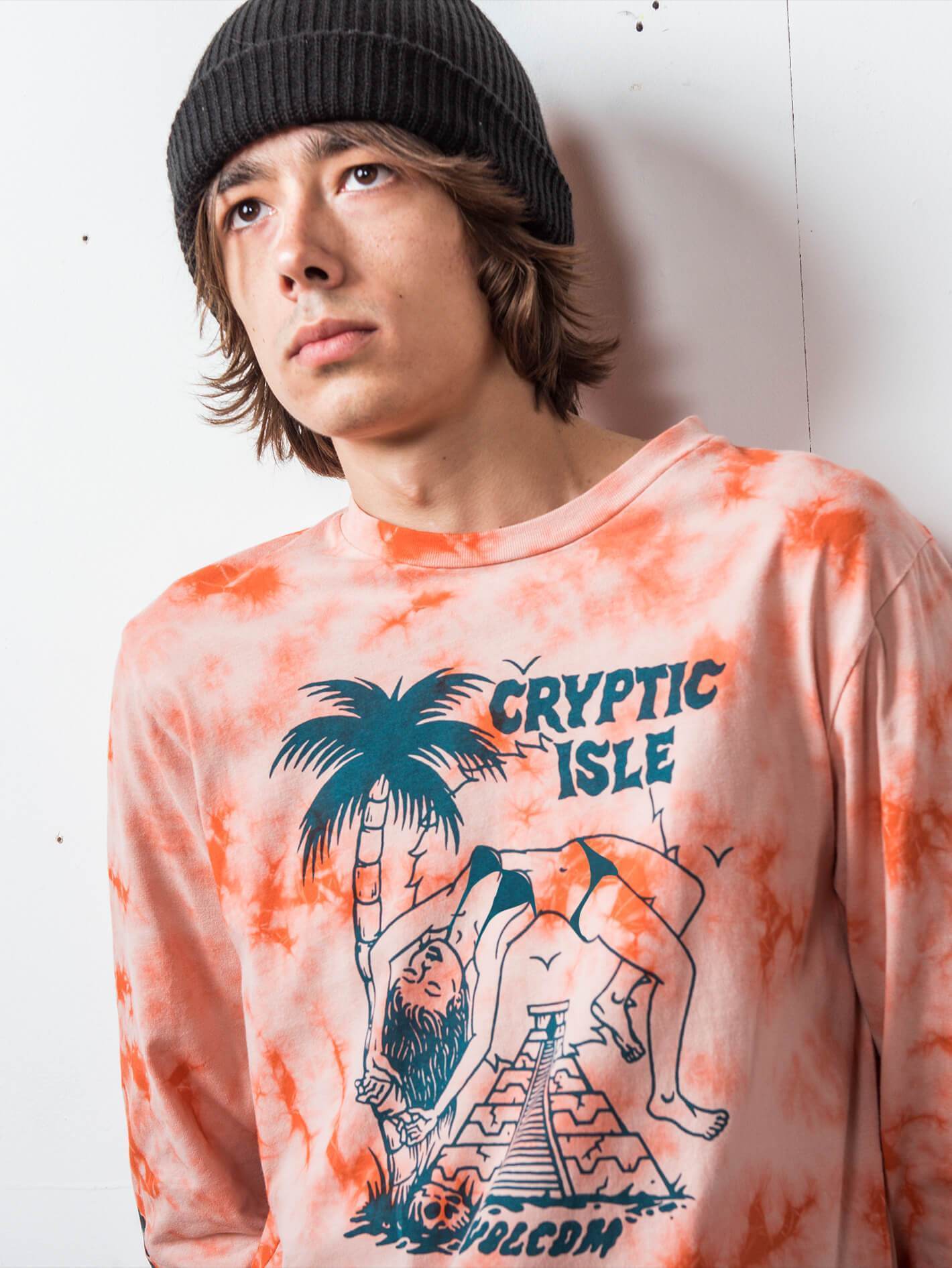 Tomb T-shirt - Orange Glow