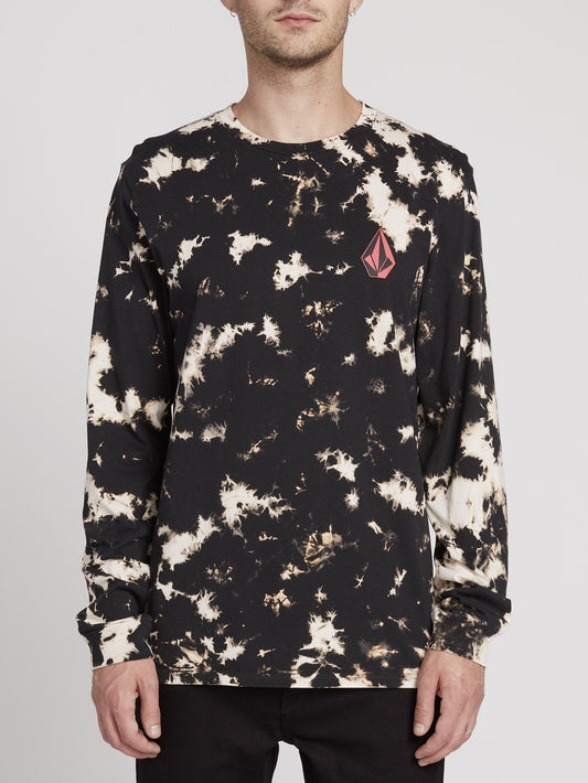T-Shirt mit statischem Rauschen – Batik