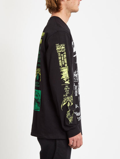 Bits of Brain T-shirt - BLACK