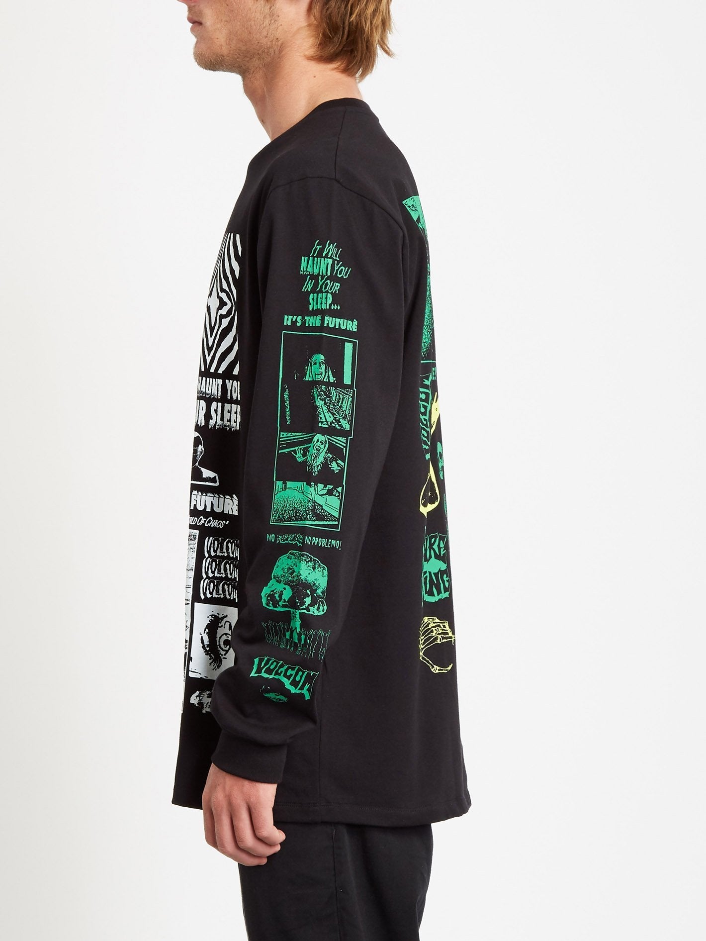 Bits of Brain T-shirt - BLACK