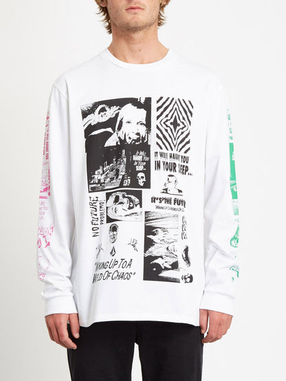 Bits Of Brain T-Shirt - WEISS