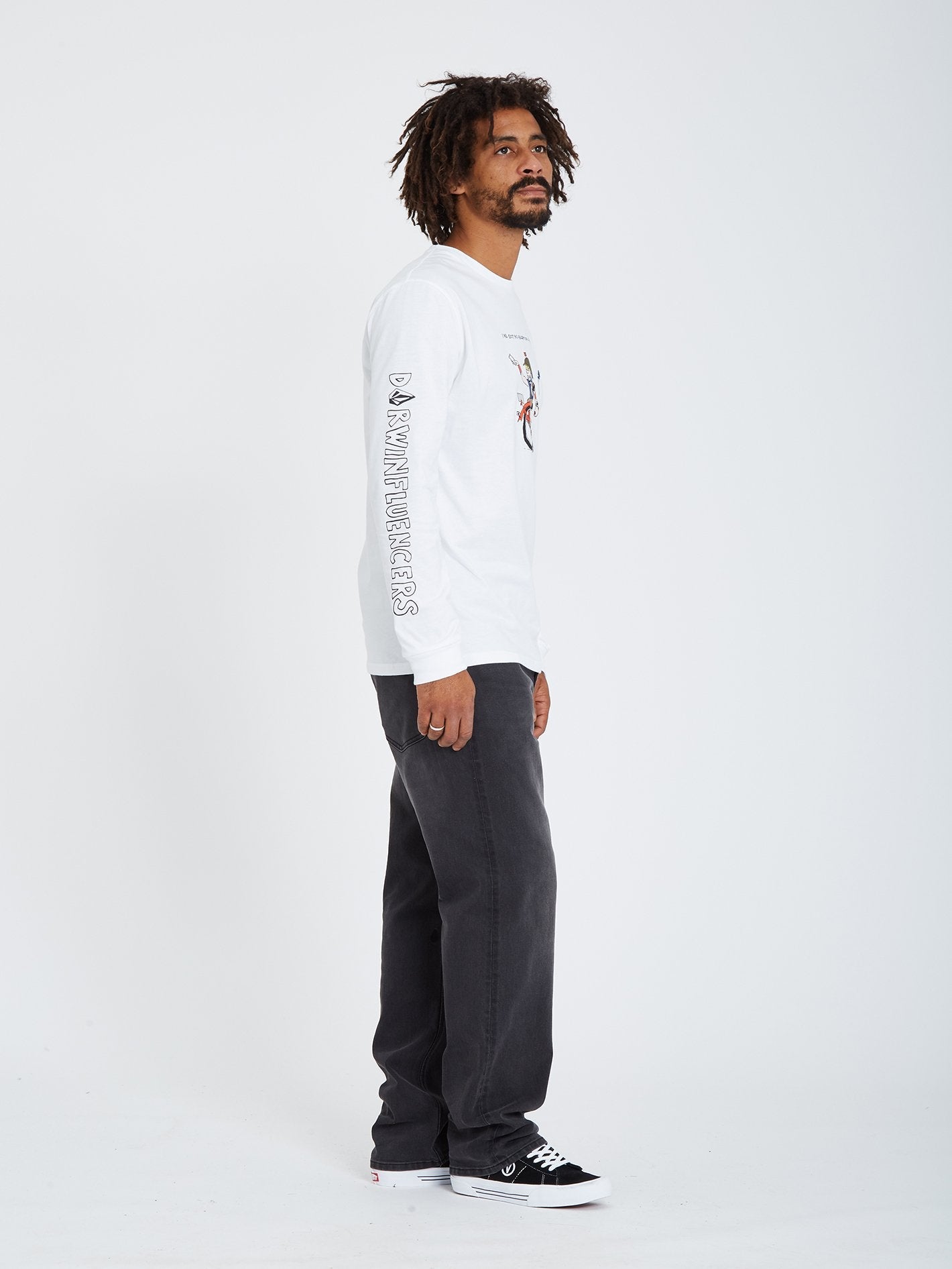 Pentagramm Pizza T-Shirt - WEISS