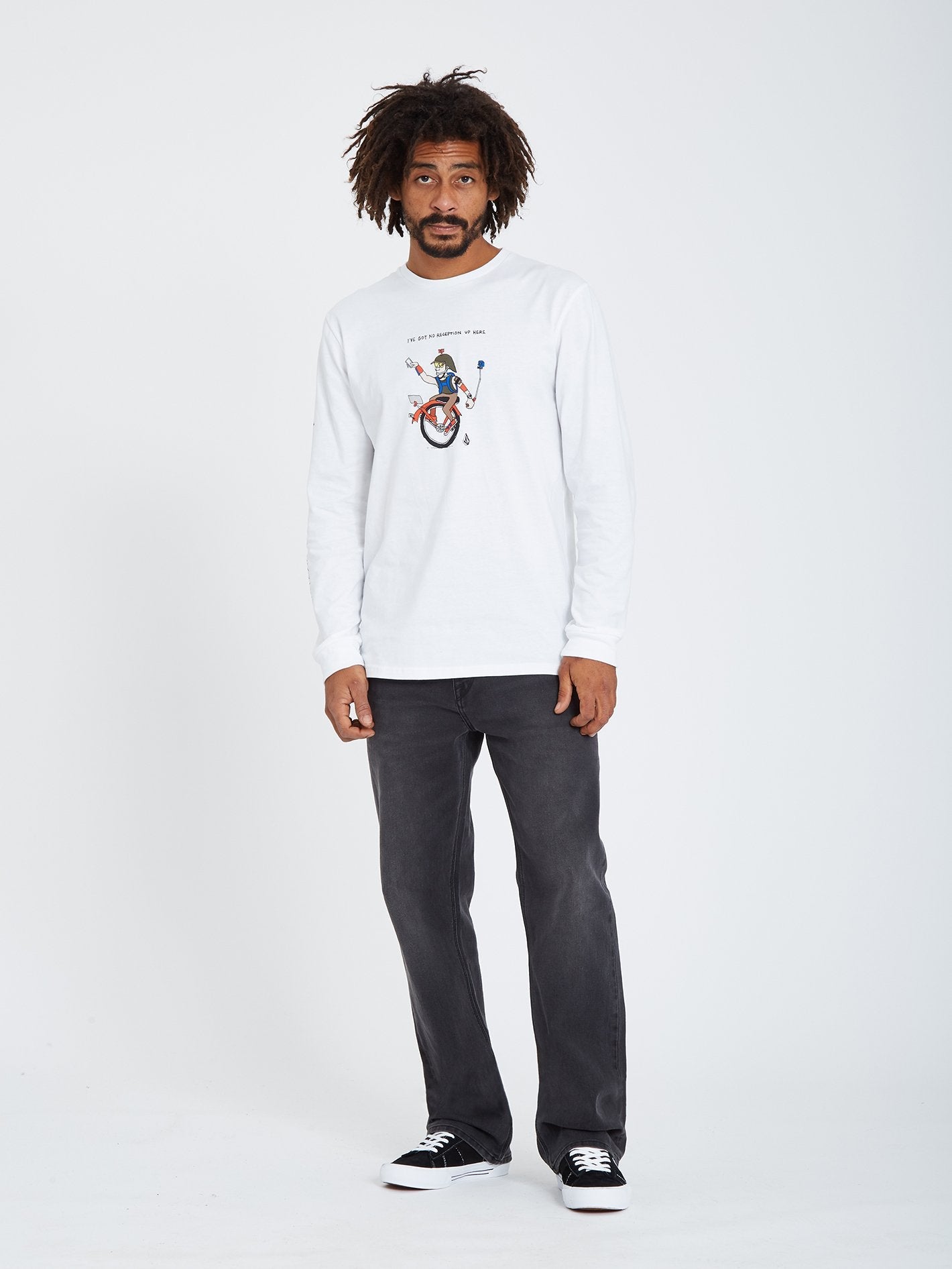 Pentagramm Pizza T-Shirt - WEISS