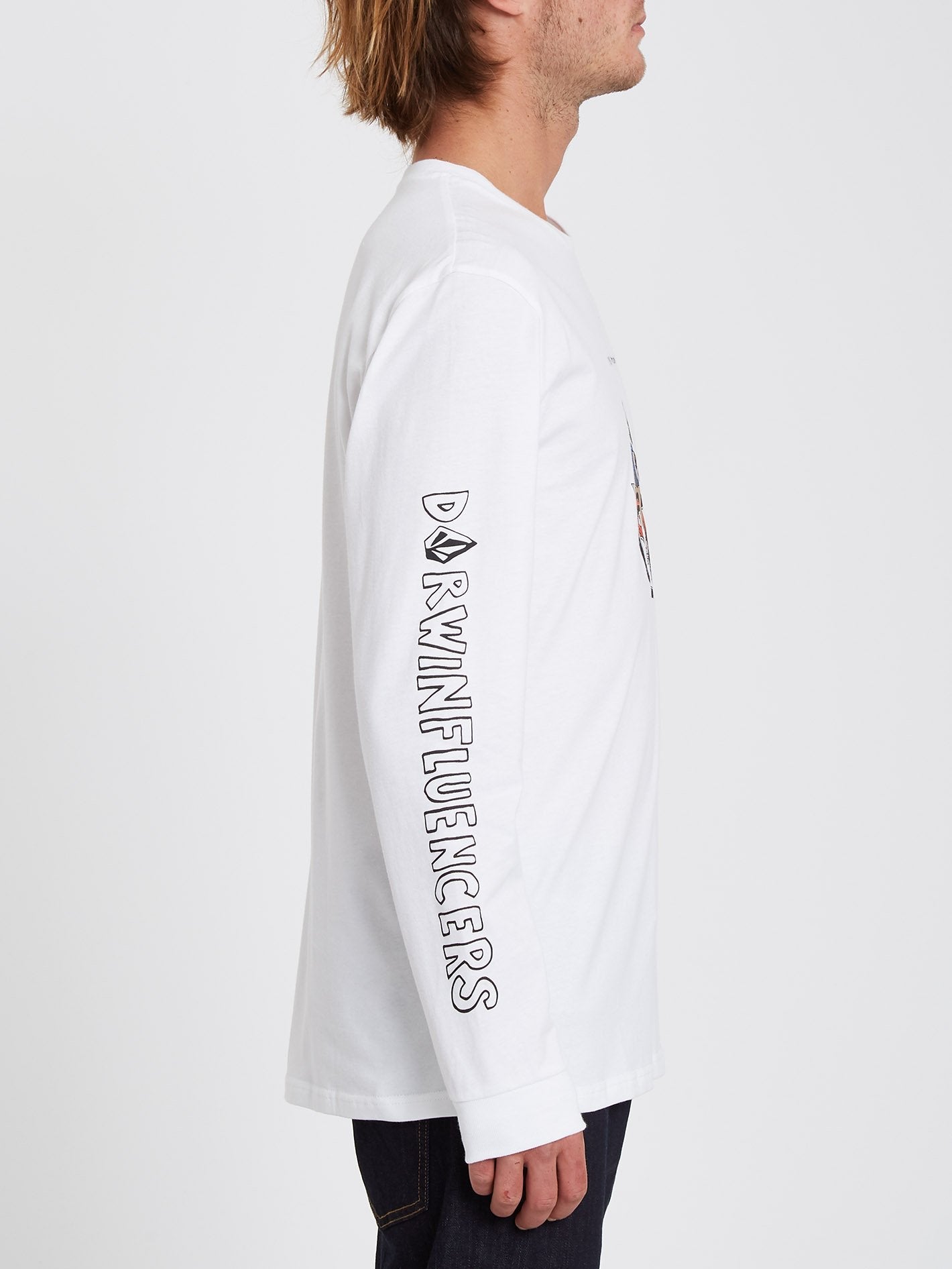 Pentagramm Pizza T-Shirt - WEISS